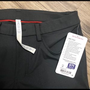 NWT ABC Pant Deep Coal Sz 30